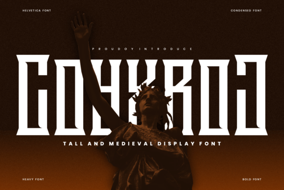 Coyxroj Font PNG with transparent background - Preview 1