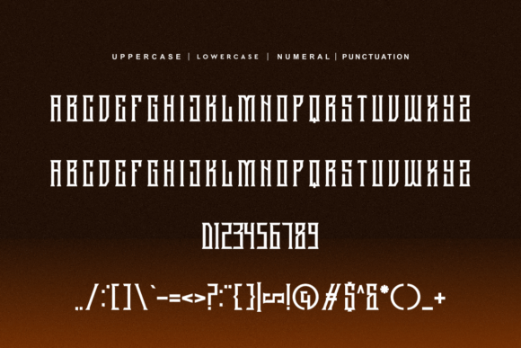 Coyxroj Font PNG with transparent background - Preview 3