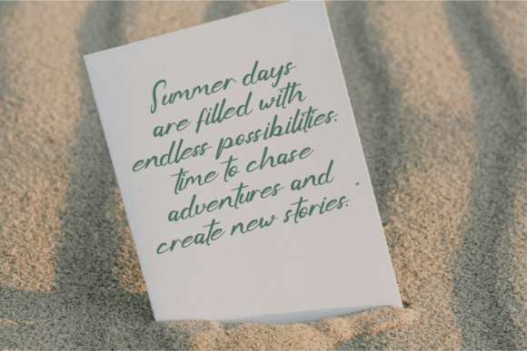 Dashing Twist Font PNG with transparent background - Preview 6