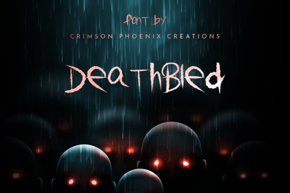 Deathbled Font - Preview 1