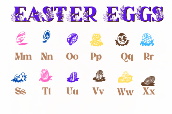 Easter Eggs Font - Preview 2