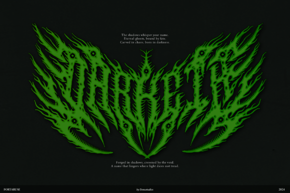 Fortaruse Font - Preview 2