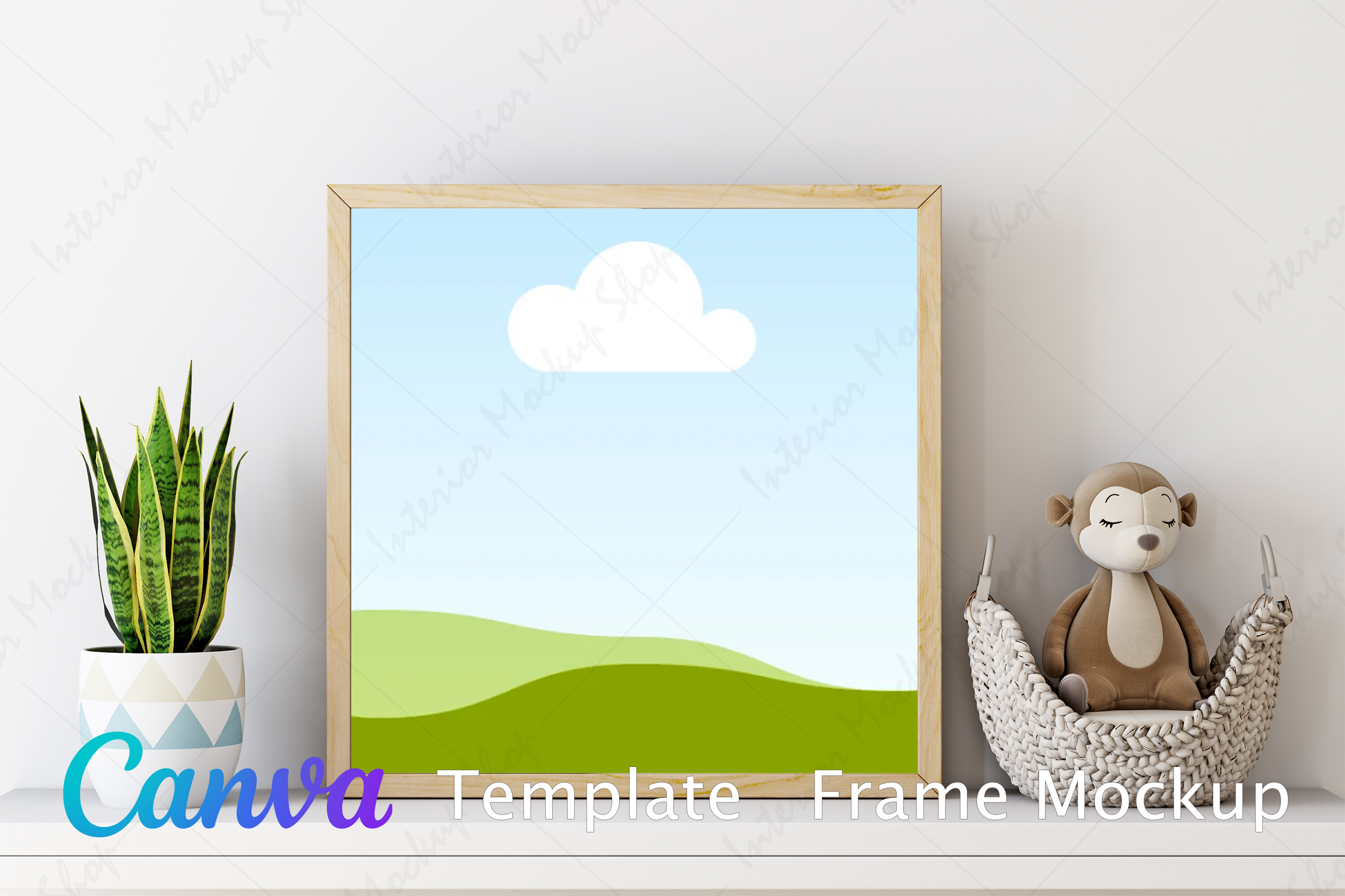 Frame Mockup for Canva