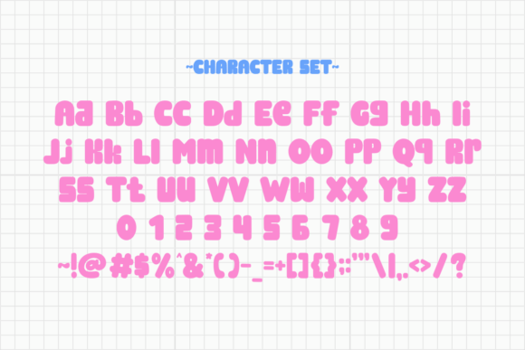 Gift Giving Font PNG with transparent background - Preview 1