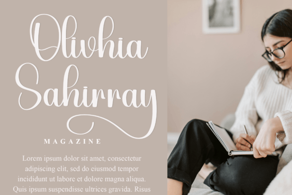 Handwriting Groovy Font - Preview 1