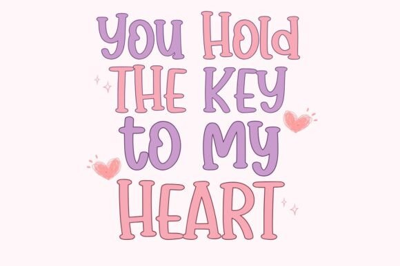 Heart Candy Font - Preview 1