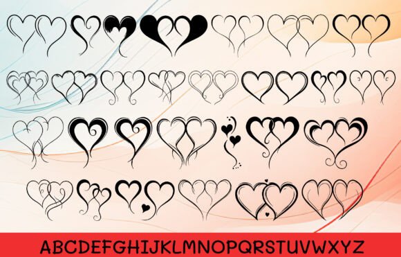 Heart Heart Love Font - Preview 1