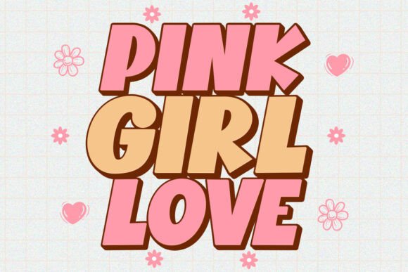 Heart Story Font PNG with transparent background - Preview 5
