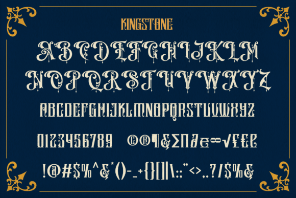 Kingstone Font - Preview 1