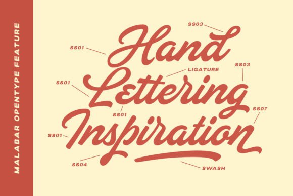 Malabar Font PNG with transparent background - Preview 2