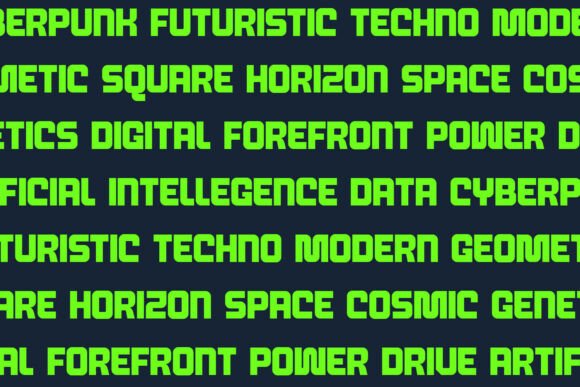 Maxel Font PNG with transparent background - Preview 5