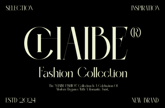 Mote Cainge Font PNG with transparent background - Preview 2