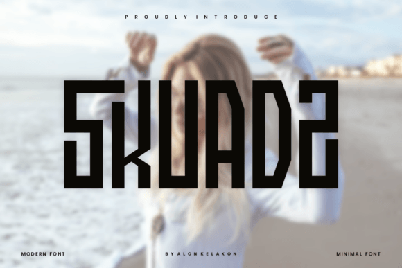 Skuxekz Font font preview - 1