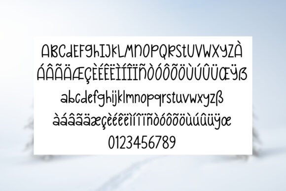 Adorable January Font - Preview 3