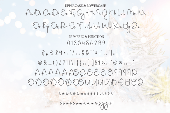 Christmas Magical Font - Preview 6