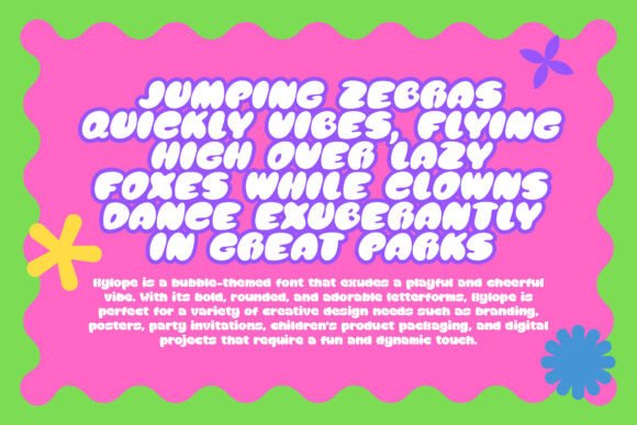 Kylope Font PNG with transparent background - Preview 1