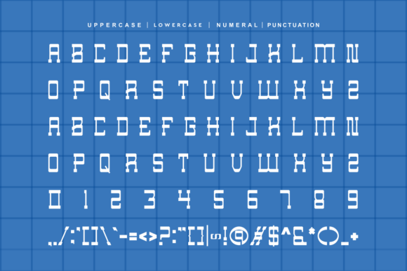 Niphone Font PNG with transparent background - Preview 3