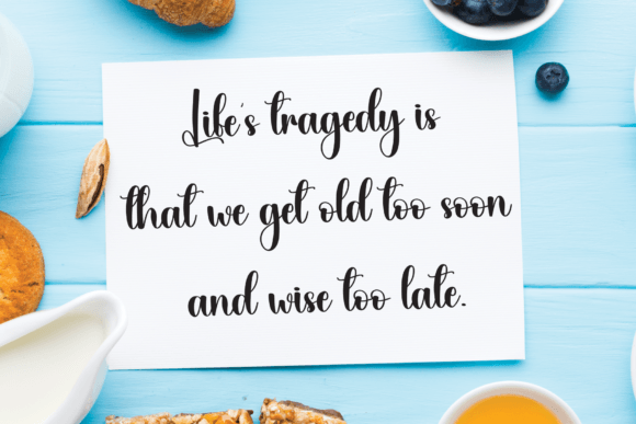 Snowgirl Font PNG with transparent background - Preview 2