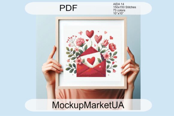 Valentine's Day Cross Stitch Pattern