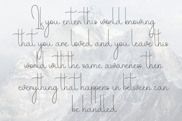 Chillysnow Font - Preview 5
