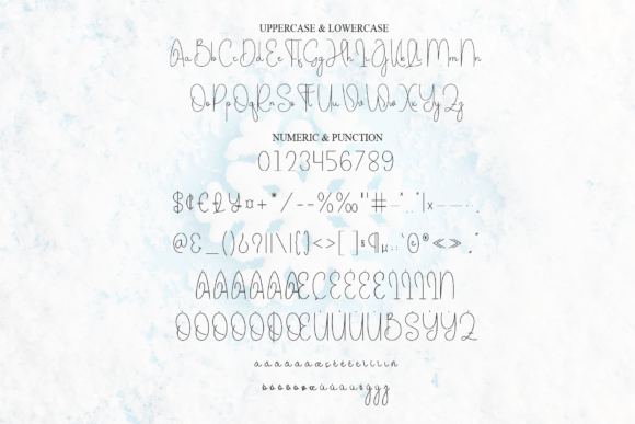 Chillysnow Font - Preview 6