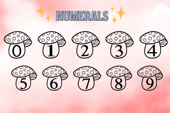 Cute Mushroom Font - Preview 2