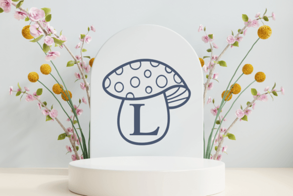 Cute Mushroom Font - Preview 4