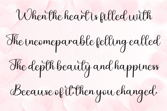 Digital Valentine Font - Preview 6
