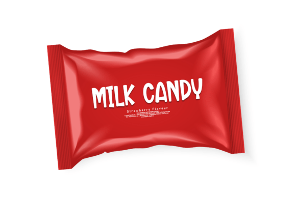 February Designer Font PNG with transparent background - Preview 1