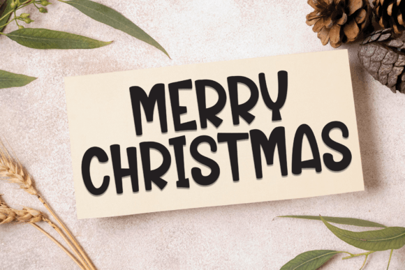 February Designer Font PNG with transparent background - Preview 4