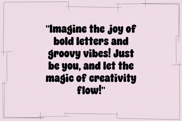 Jolly Vibes Bold Font PNG with transparent background - Preview 2