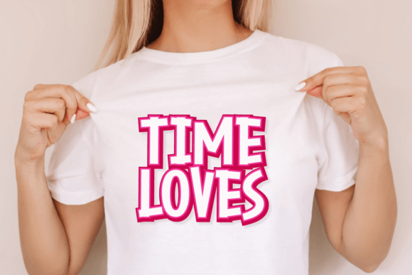 Pinky Girls Font PNG with transparent background - Preview 1