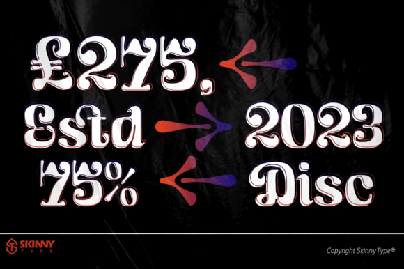 Quantum Quill Font PNG with transparent background - Preview 3