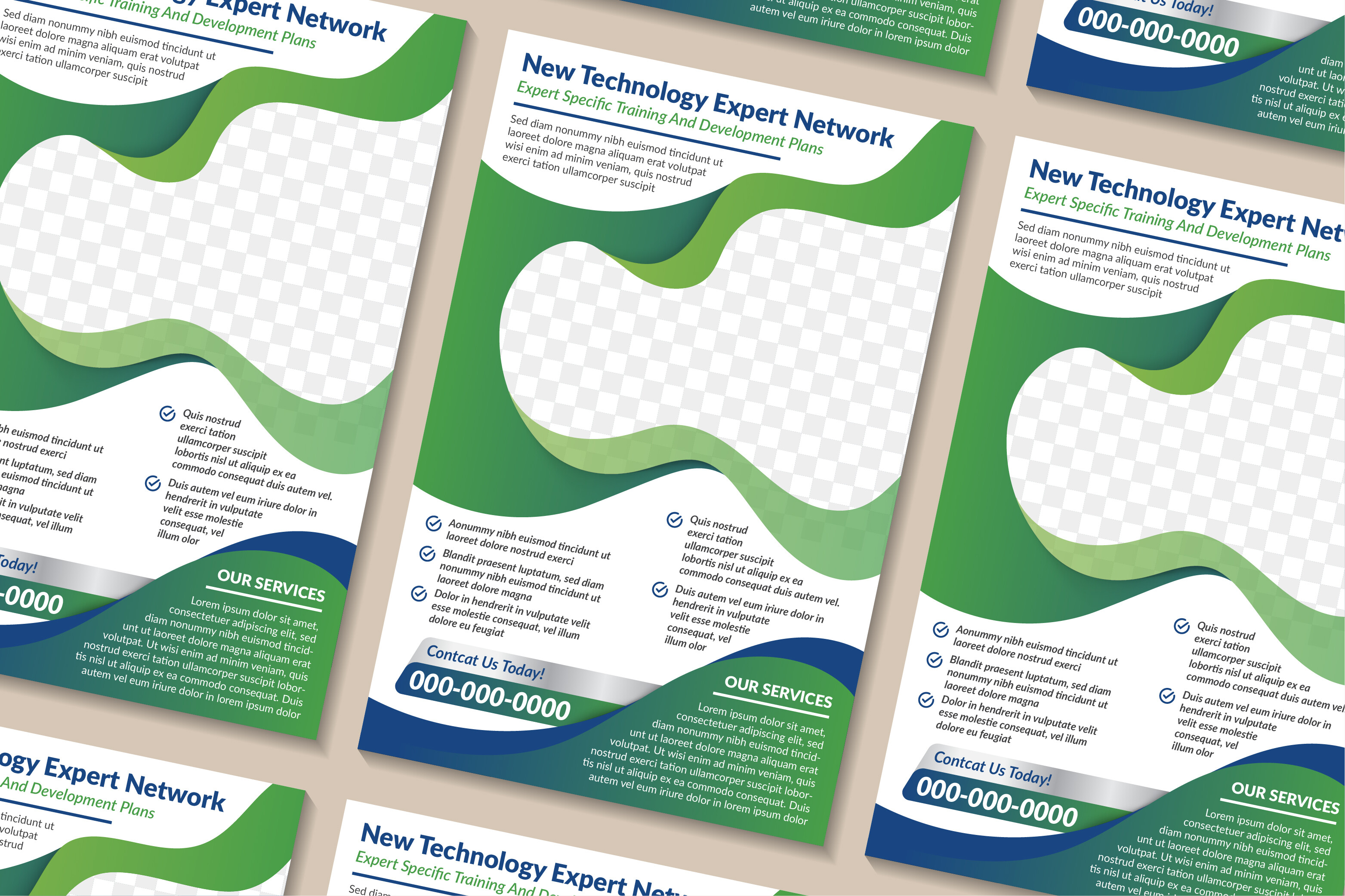 New Technology Vertical Flyer Graphic by noory.shopper · Creative Fabrica