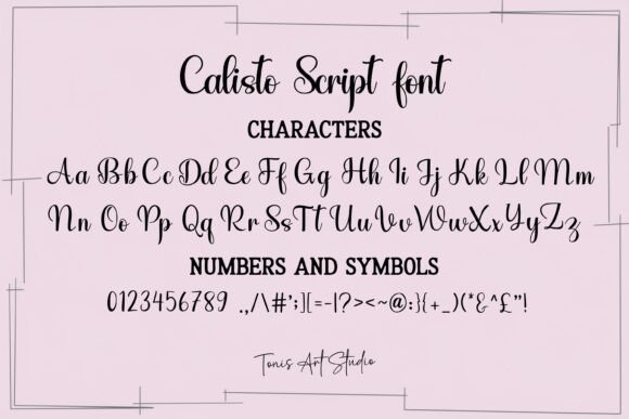 Calisto Font - Preview 4