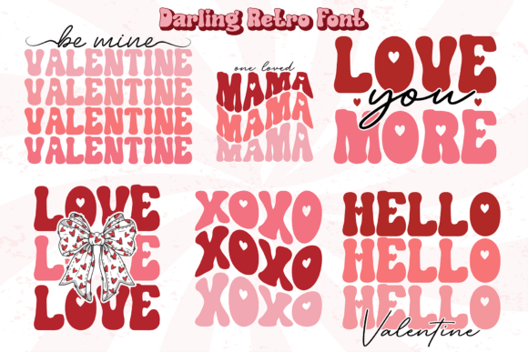 Darling Retro Font - Preview 2