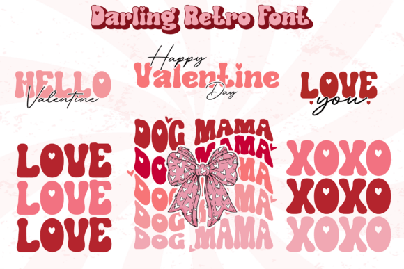 Darling Retro Font - Preview 6