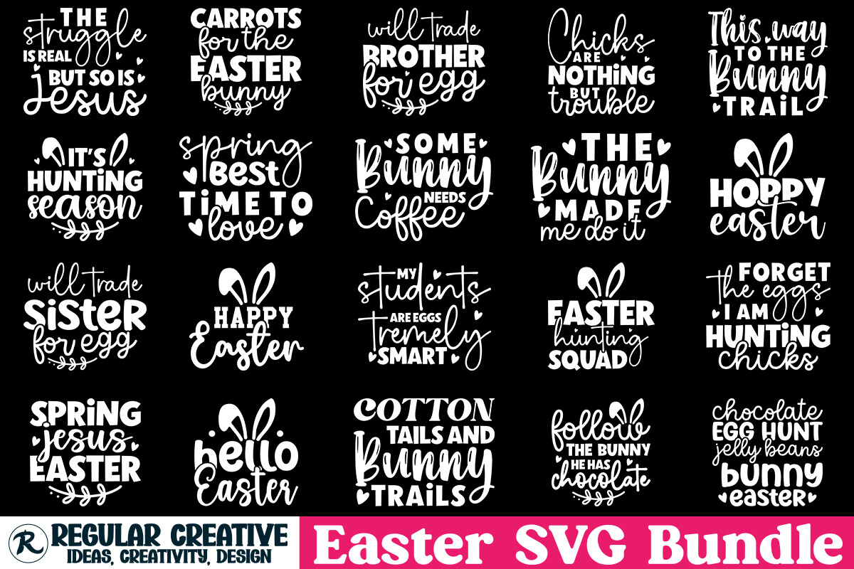 Easter SVG Bundle Graphic by Dixie Rose2004 · Creative Fabrica