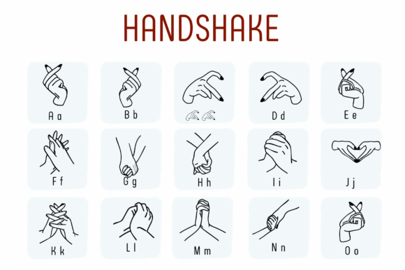 Handshake Font - Preview 1