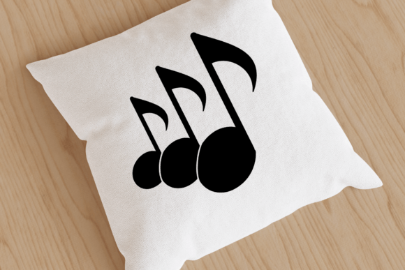 Music Key Note Font PNG with transparent background - Preview 5