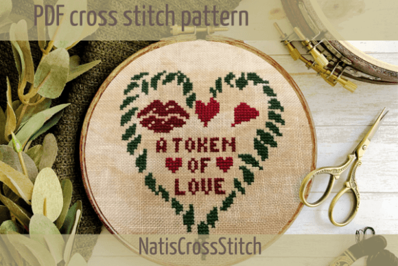 Valentines Day Cross Stitch Pattern