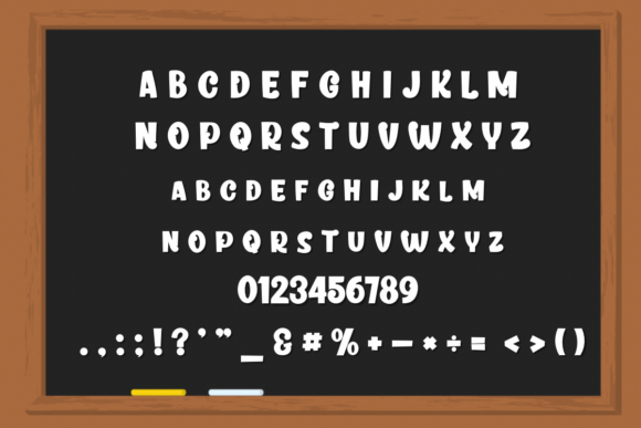 100 Days is School Font - Preview 1
