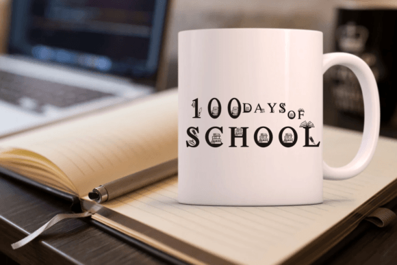100 Days of School Font - Preview 2