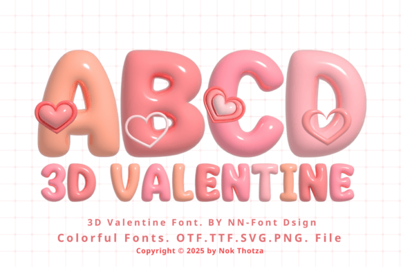 3d Valentine