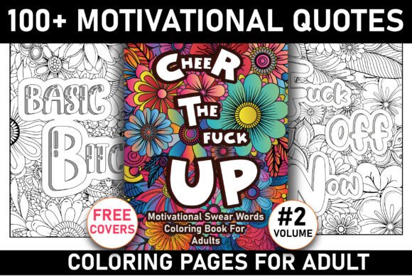 Adult Motivational Swear Words Coloring