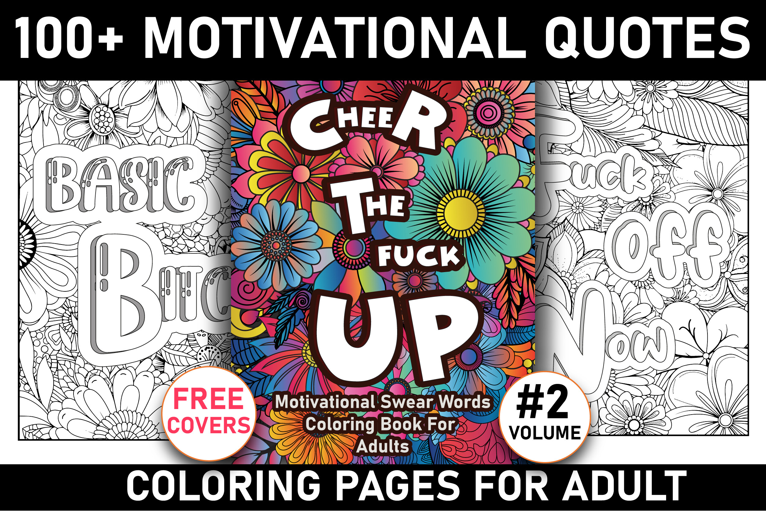 Adult Motivational Swear Words Coloring
