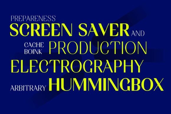 Agenia Font - Preview 4