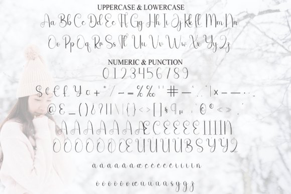 Beauty Snowy Font - Preview 6