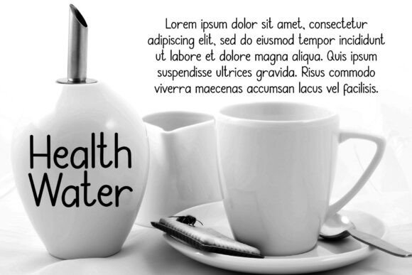 Black Font - Preview 3