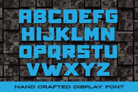 Blockhaus Font - Preview 1